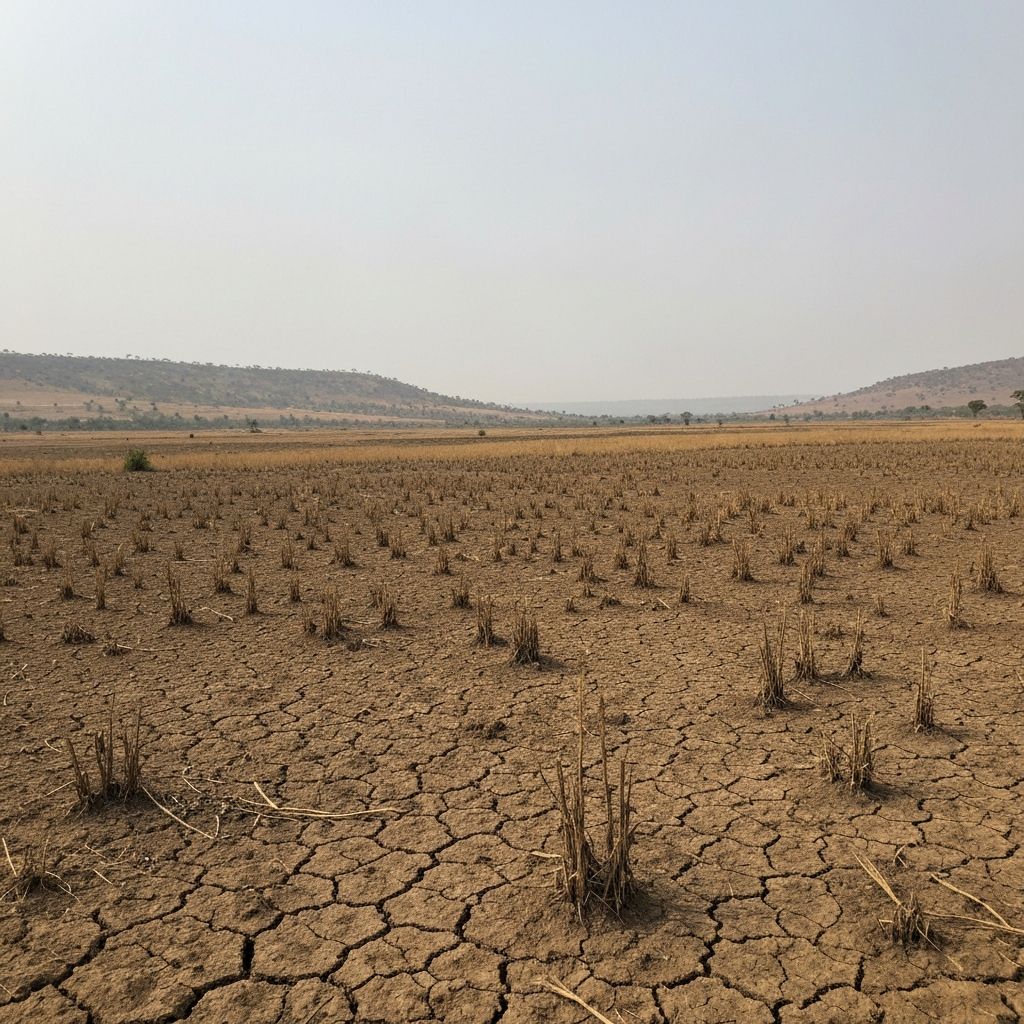 Before: How to Transform Arid Land: A Reforestation Strategy with 10,000 Drought-Resistant Trees for Makueni County, Kenya