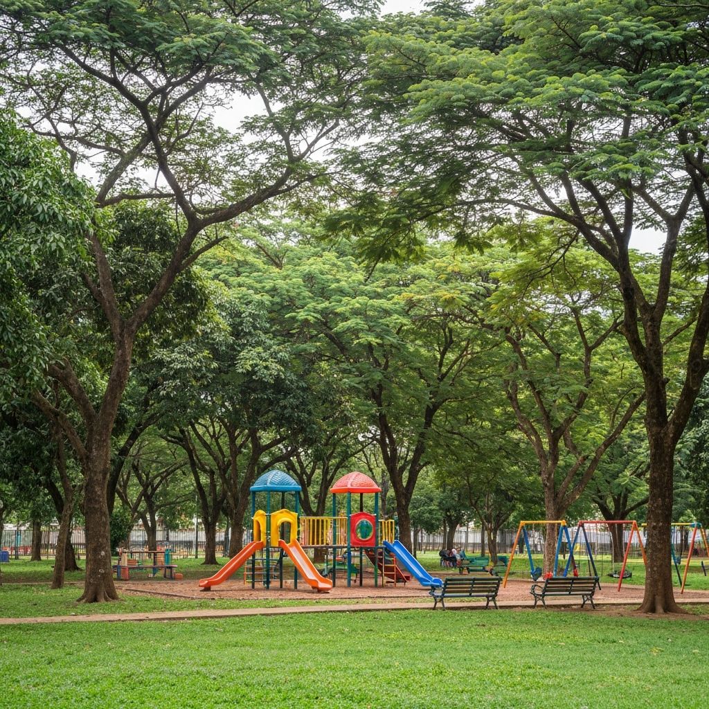 After: How to Create an Urban Oasis: A Greening Strategy with 5,000 Ornamental Shade Trees for Nairobi, Kenya