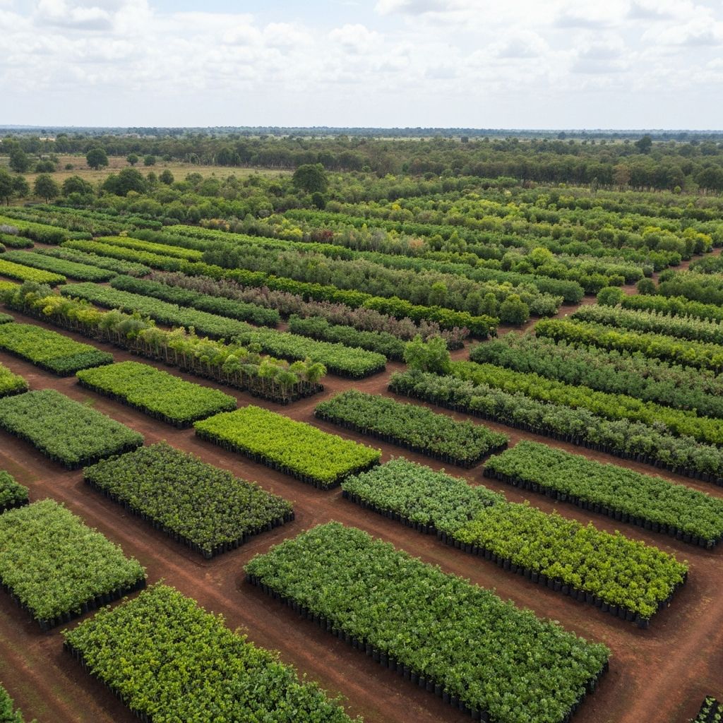 GreenAngels Nursery aerial view